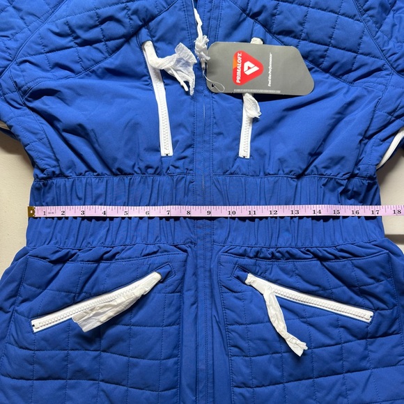 NWT Free People Movement All Prepped Quilted Ski Jacket Blue XL - Picture 10 of 10